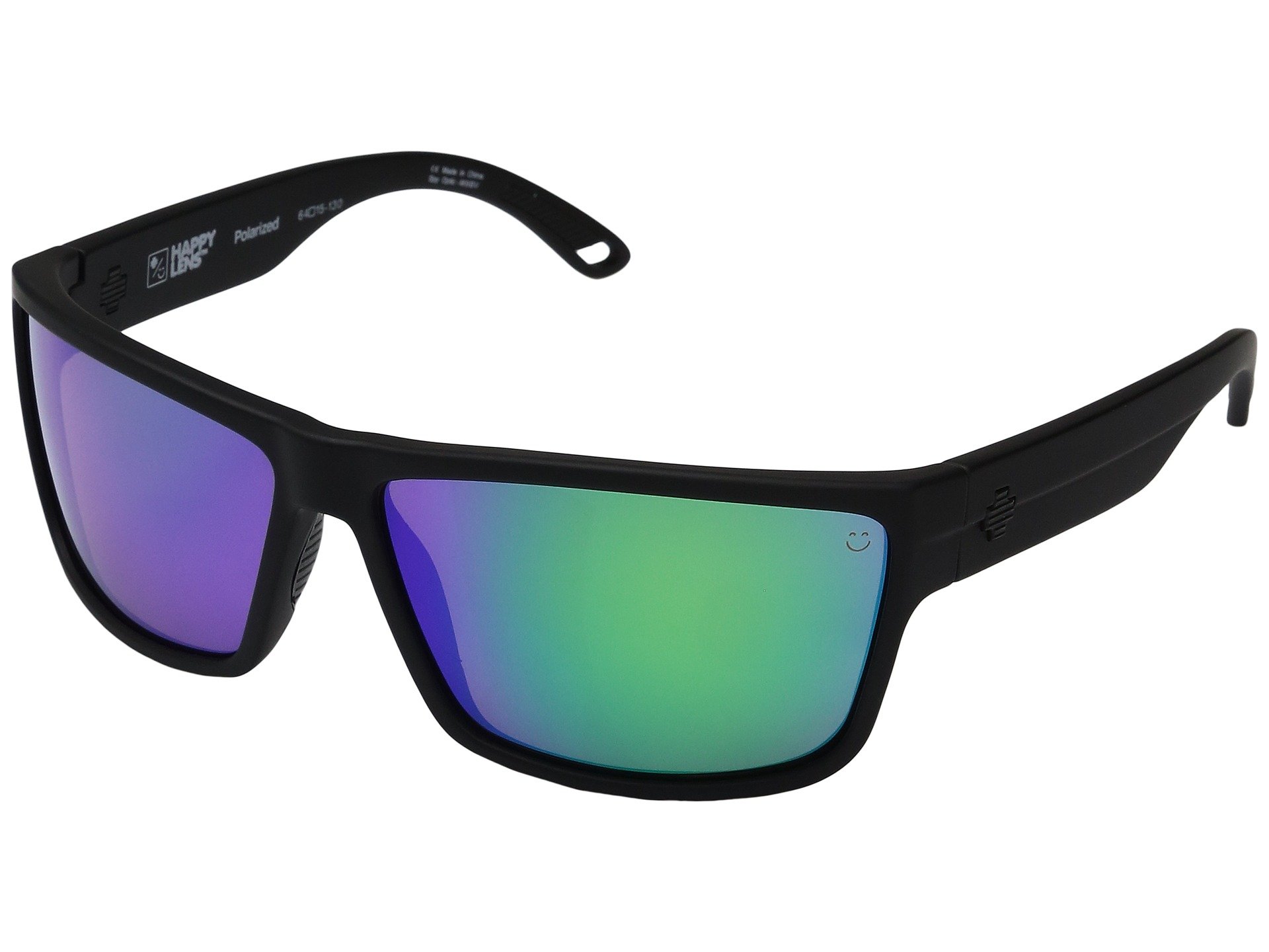 

Солнцезащитные очки Unisex Spy Optic Rocky, цвет Soft Matte Black/HD Plus Bronze Polar w/ Green Spectra
