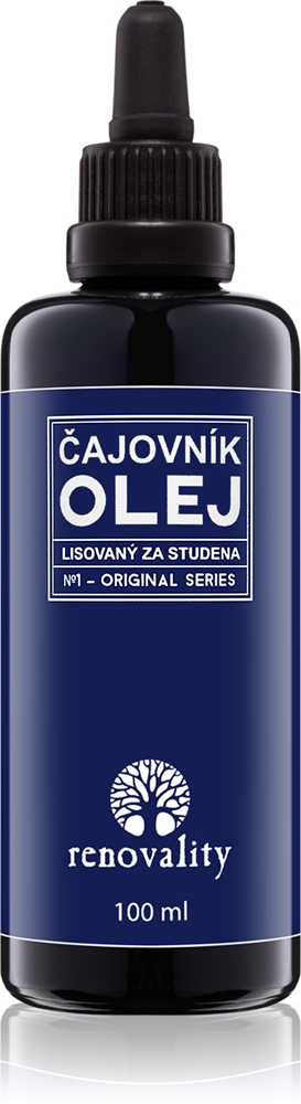 

Масло для лица с маслом чайного дерева холодного отжима для зрелой кожи Renovality, 100 мл