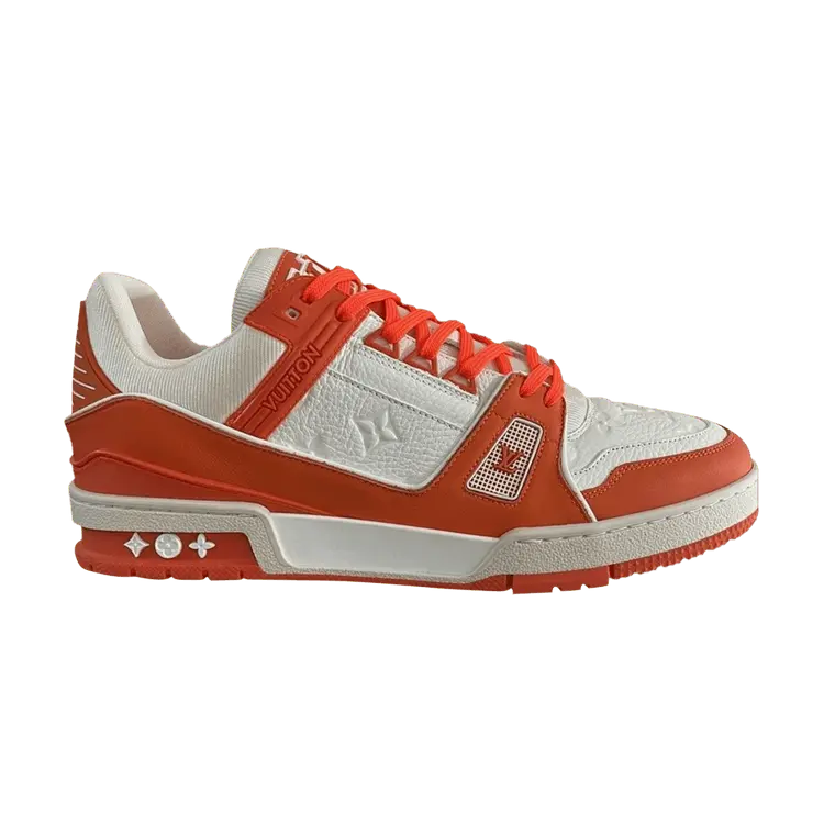 

Кроссовки Louis Vuitton Trainer Low Orange Monogram, оранжевый