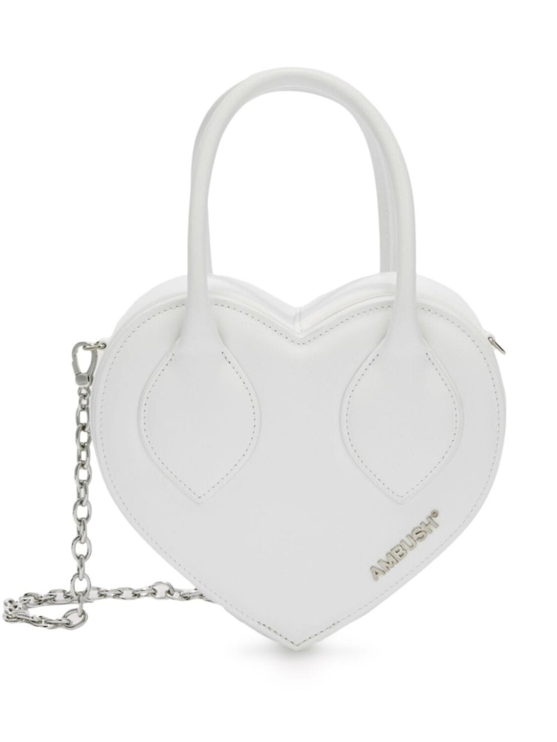 

AMBUSH сумка на плечо Heart Handle, белый