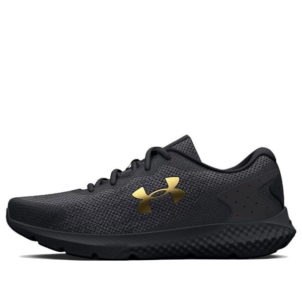 

Кроссовки charged rogue 3 'black metallic gold' Under Armour, черный