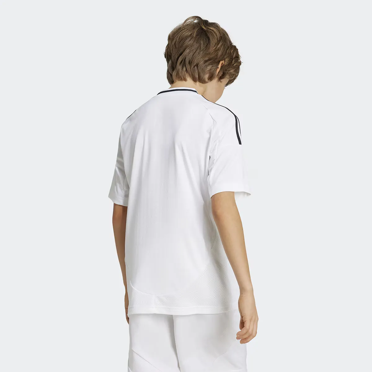 Футболка Adidas Kids' Home ФК «Реал Мадрид» 2024-2025, белый — фото 2