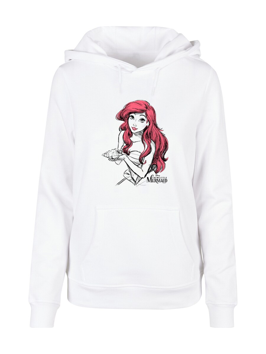 

Толстовка F4NT4STIC Disney Arielle Die Meerjungfrau Shell Sketch, белый