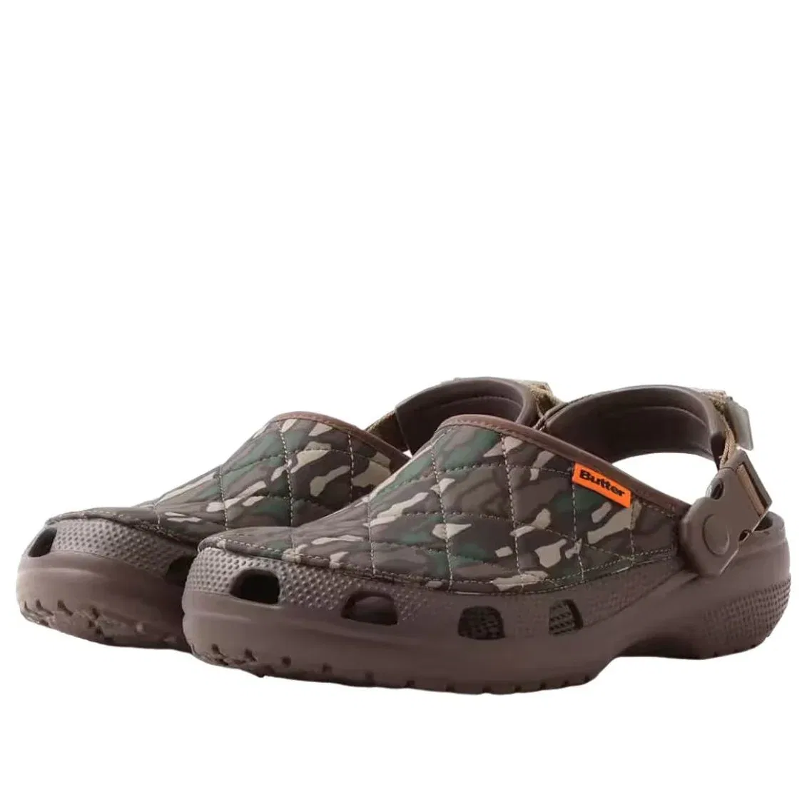 Сабо Crocs x Butter Classic Clog 'Brown' 211768-255, коричневый — фото 3