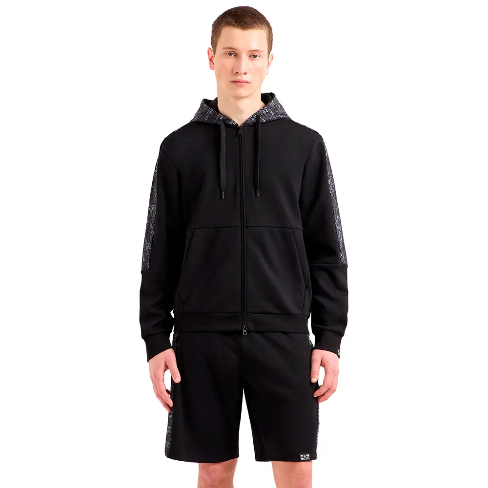 

Толстовка EA7 EMPORIO ARMANI 7M000209_AF12660 full zip, черный