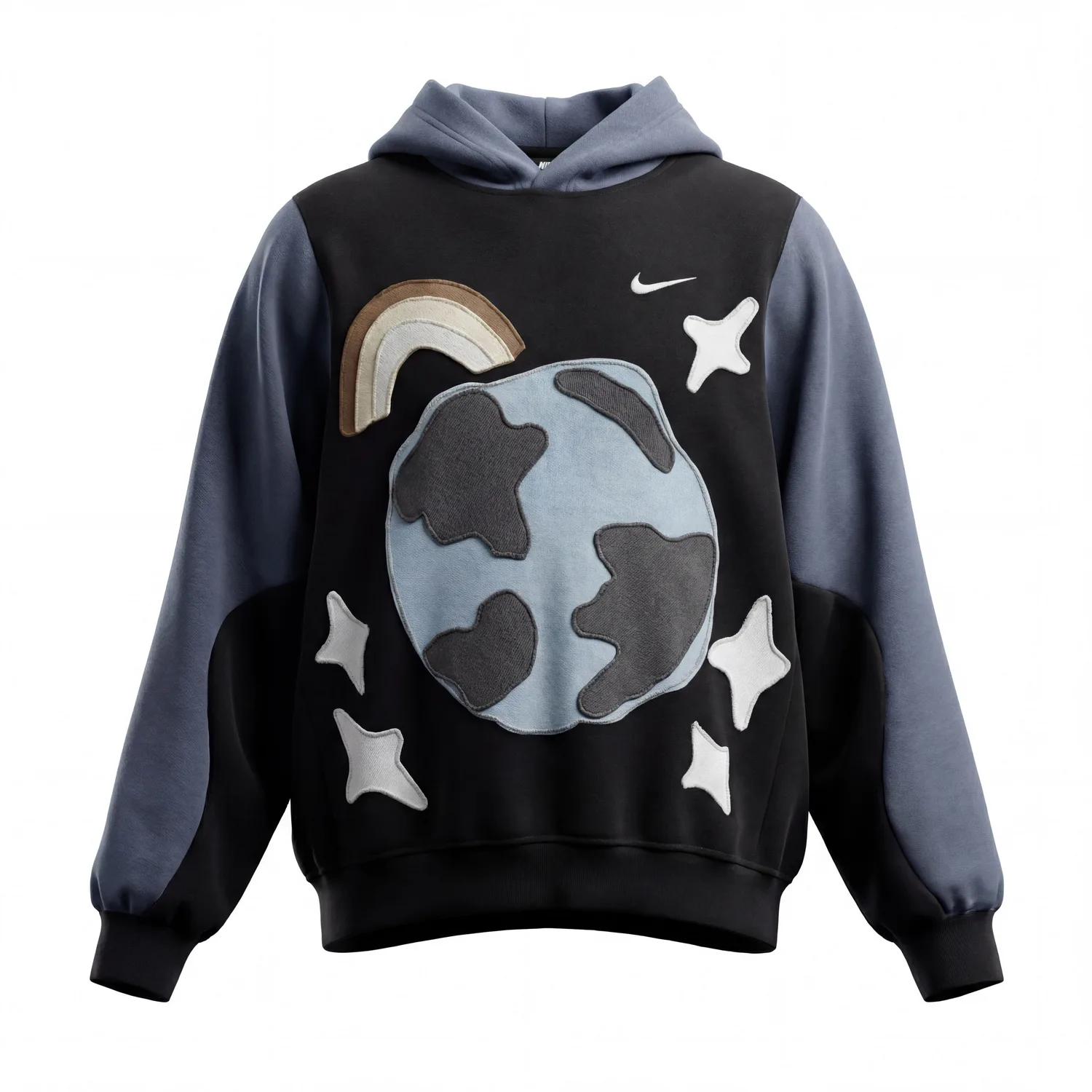 Nike Толстовка с капюшоном Club Unisex черная