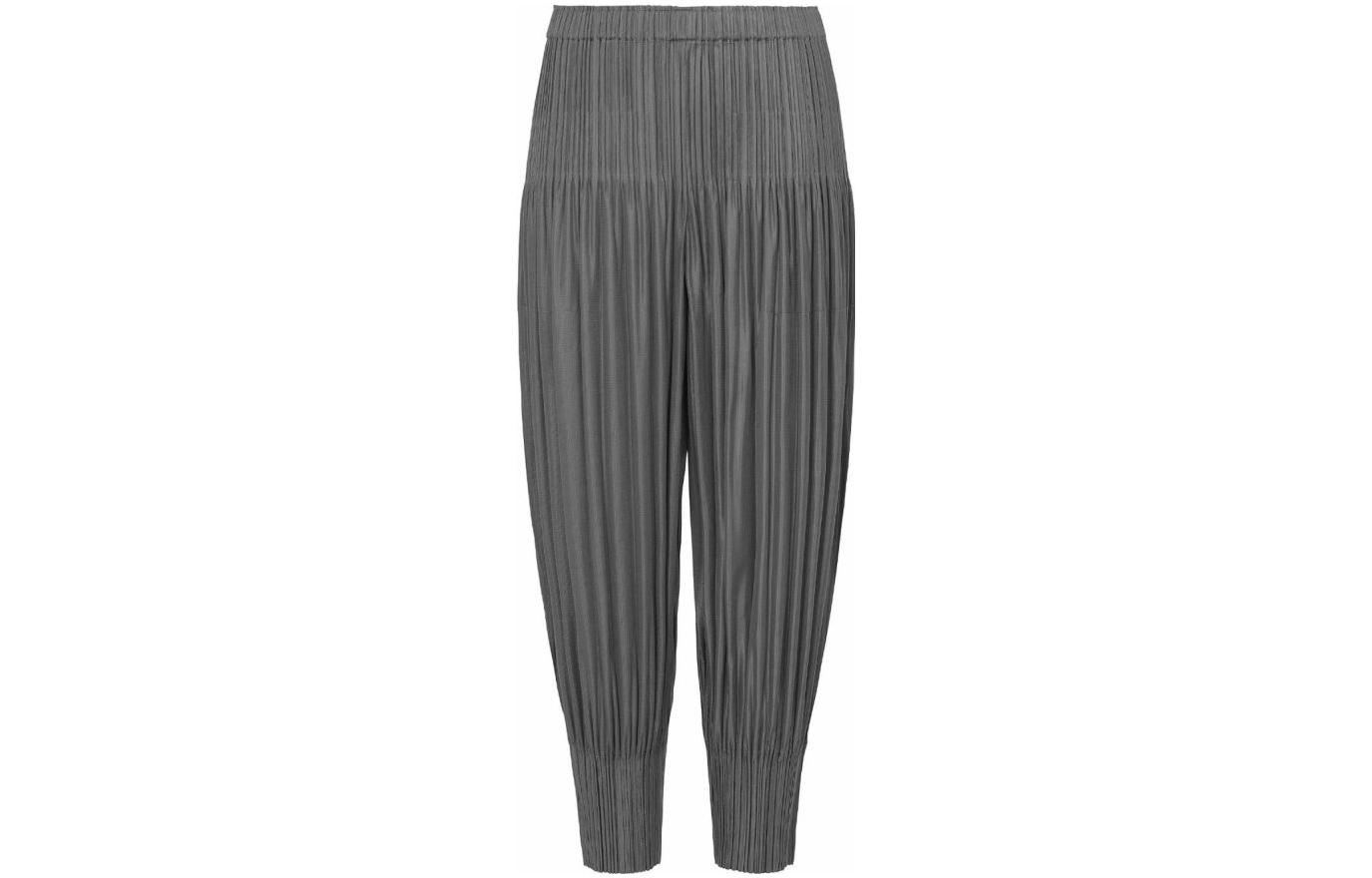 

SS22 Повседневные брюки женские серые PLEATS PLEASE ISSEY MIYAKE
