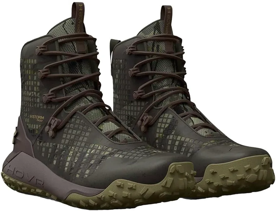 

Водонепроницаемые ботинки Under Armour Whitetail HOVR Dawn 2.0 UA Forest AS Camo/Коричневый Maverick/Байю 3025573-901