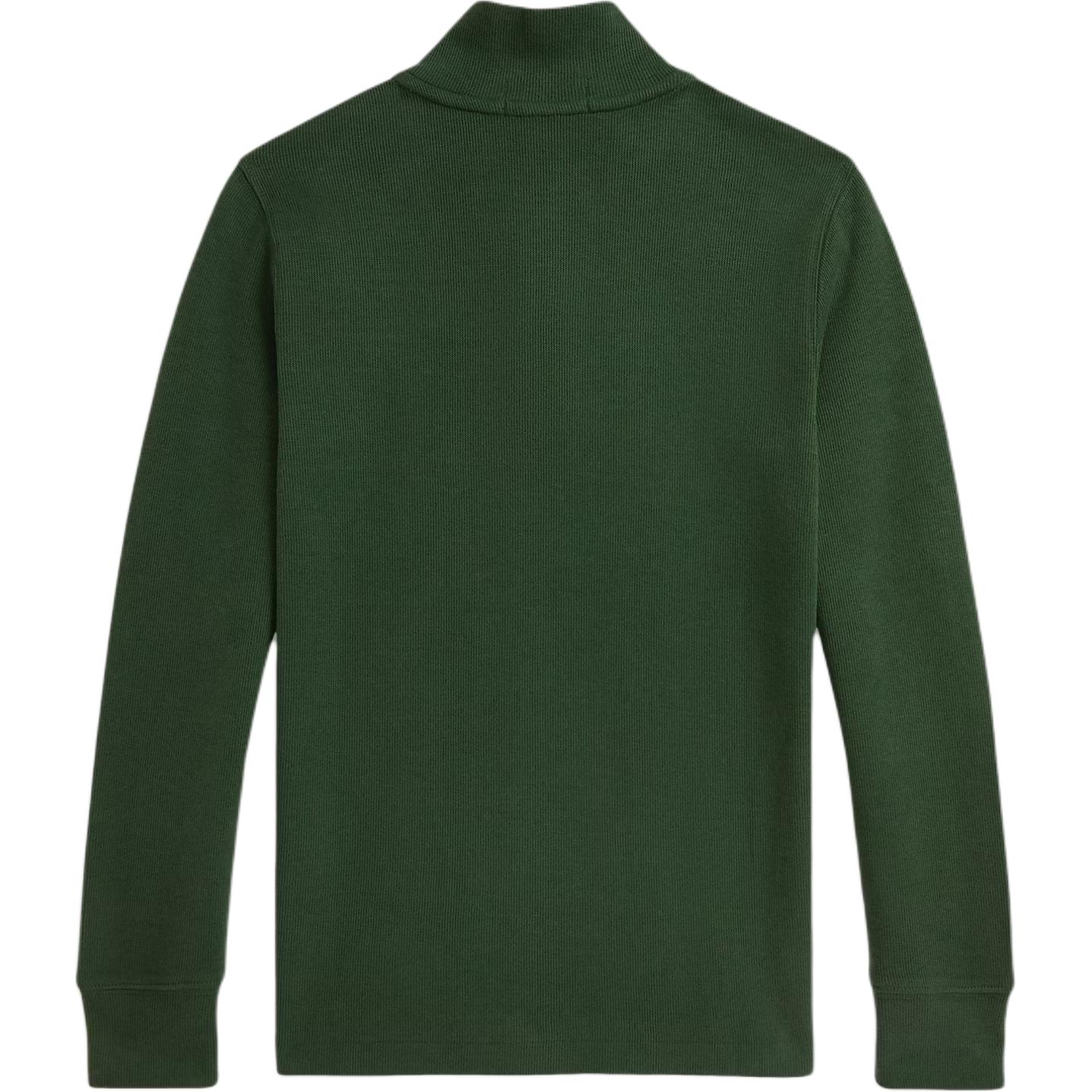 Толстовка fw25 детская Polo Ralph Lauren, темно-зеленый — фото 3