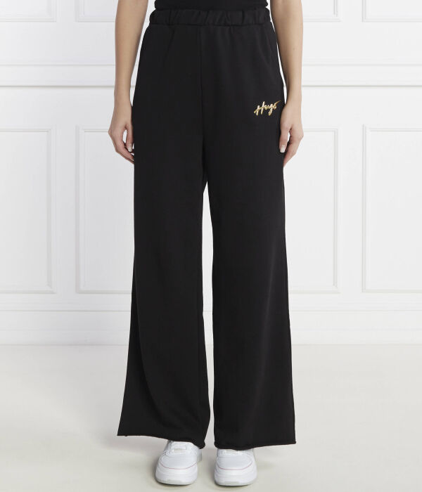 

Брюки для платья nasuede_2 Oversize fit Hugo, черный