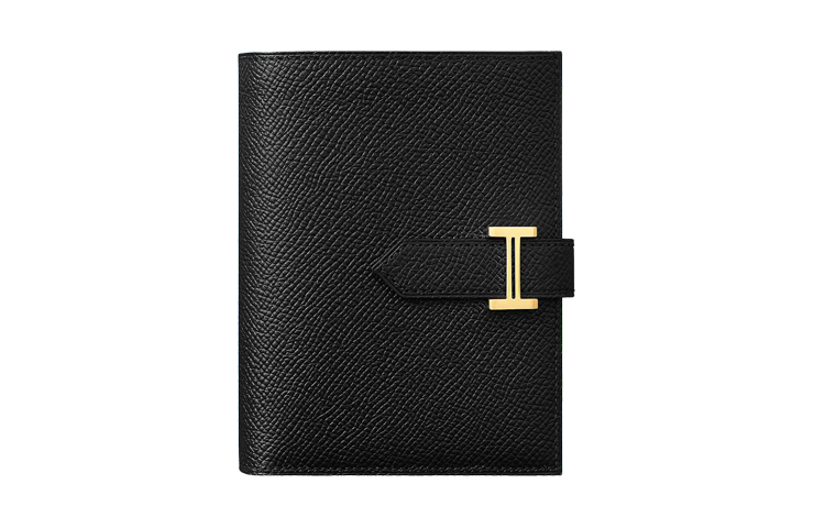 

HERMES Эпсом Кожаный Кошелёк Женский Чёрный