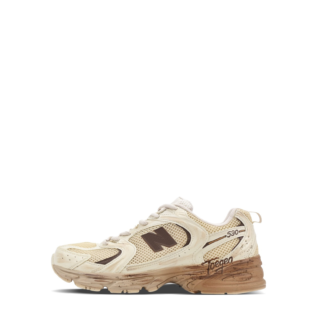 

Кроссовки NB 530 Mesh, Textile, Artificial Leather New Balance, бежевый коричневый