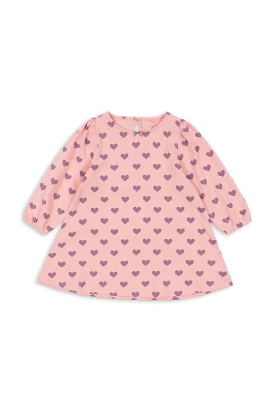 

Детское хлопковое платье DREY DRESS GOTS Konges Sløjd, розовый