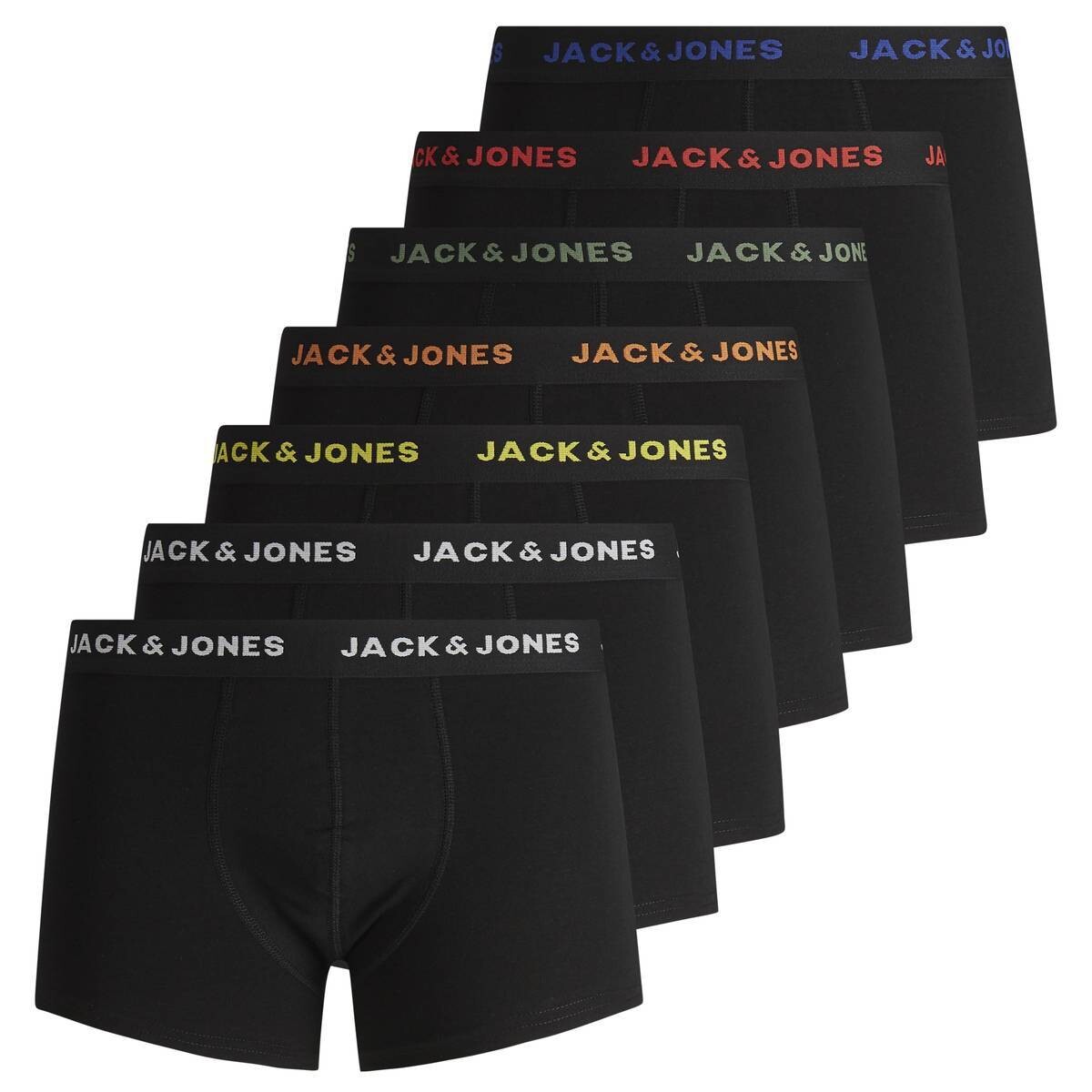 

Боксеры Jack & Jones Boxershort 7 шт, черный