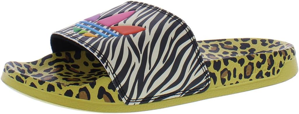 

Детские сандалии adidas Adilette Lite (унисекс), белый/черный/желтый