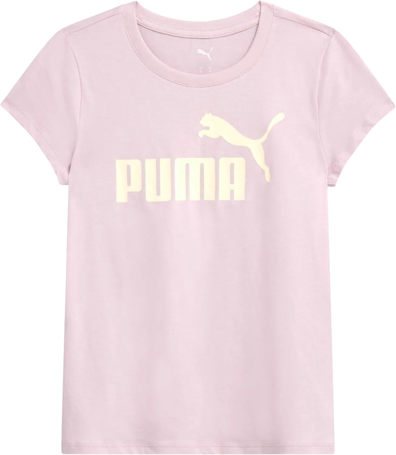 Футболка для девочек PUMA Core Logo, Rose Mauve, 7-16