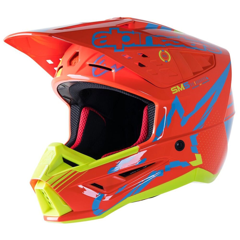 

Шлем для мотокросса Alpinestars S-M5 Action 2 Ece 22.06, красный