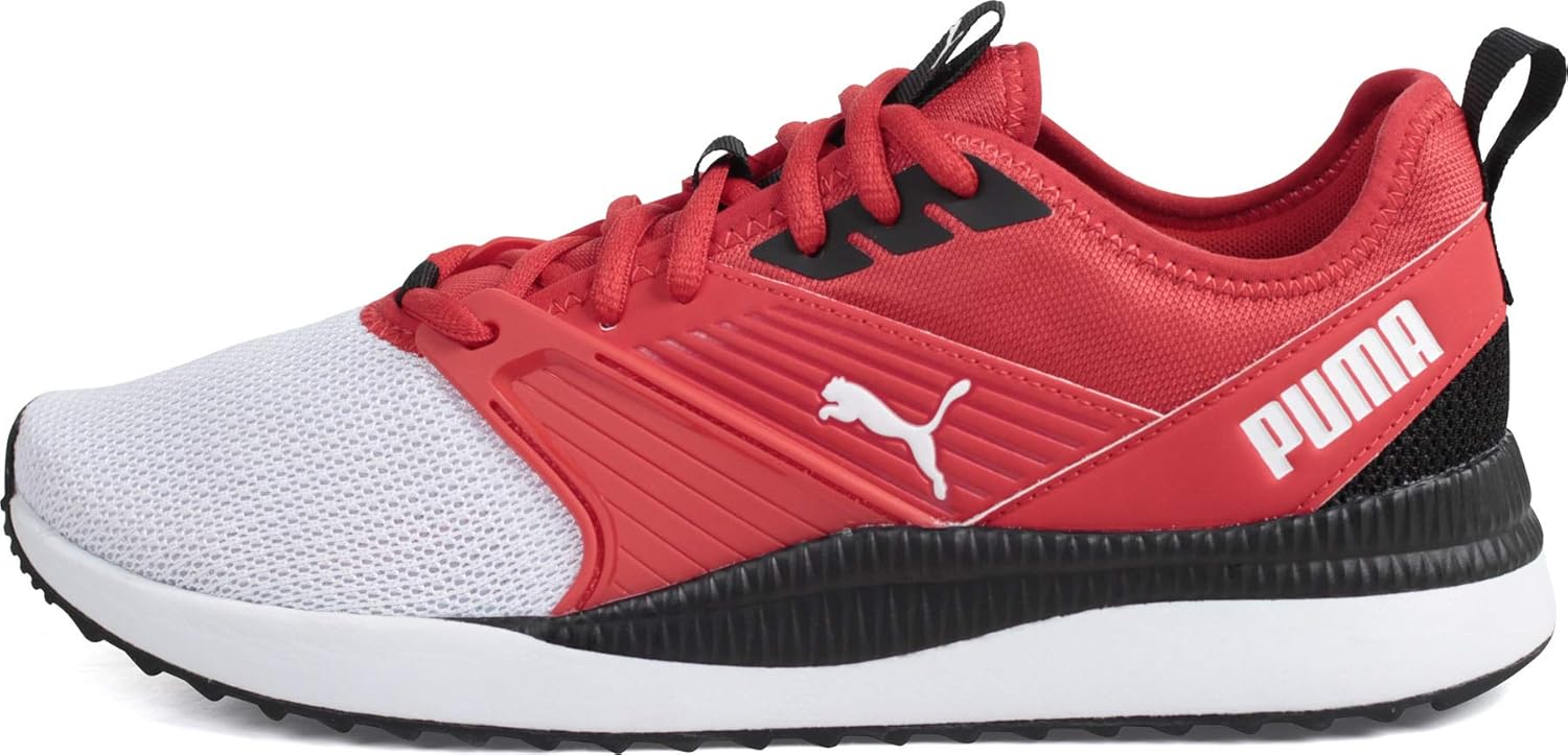 Мужские кроссовки PUMA Pacer Next Ffwd, белый/черный/красный — фото 2