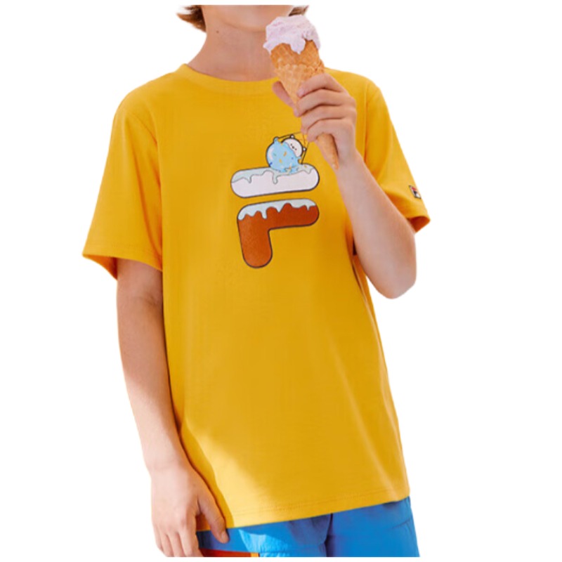 

Футболка FILA KIDS, желтый