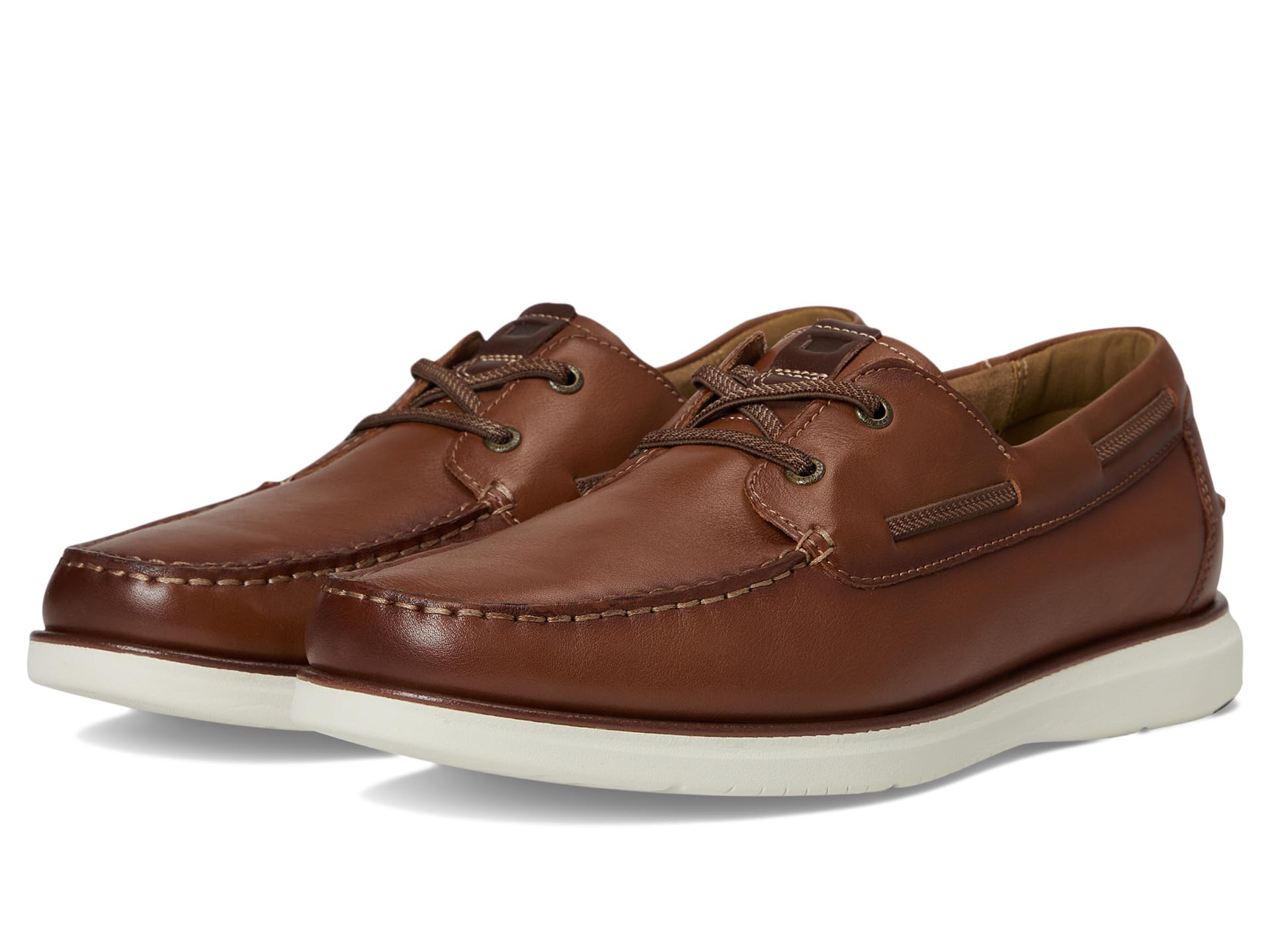 

Лоферы Florsheim Tropics Elastic Lace Moc Toe Boat Shoes, цвет Cognac