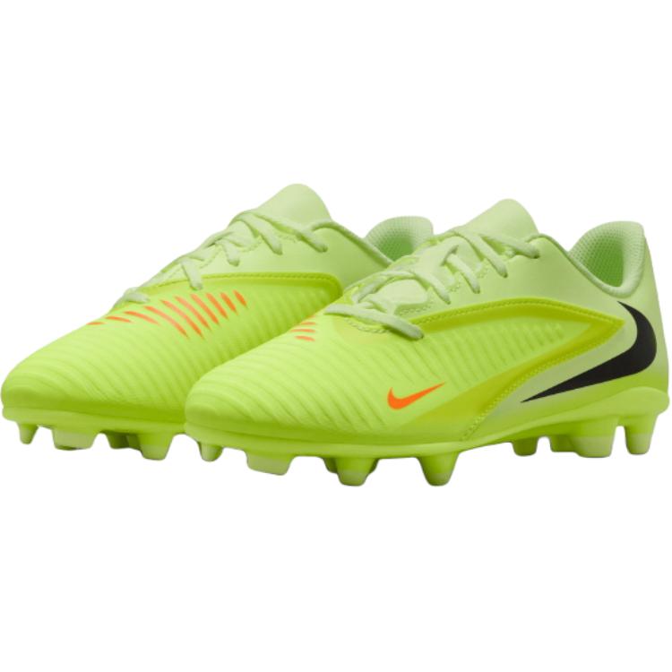 Nike Phantom 6 низкие футбольные бутсы Green детские — фото 3