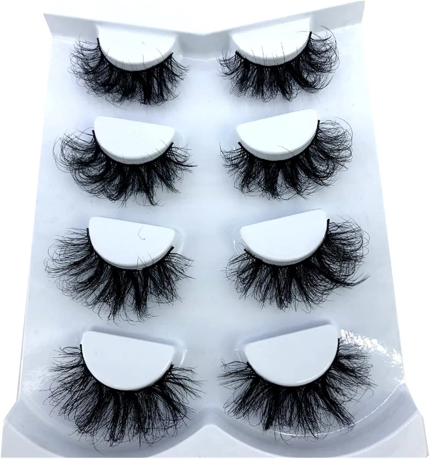 Ресницы 3D Faux Mink Demasiado 4 пары RD15
