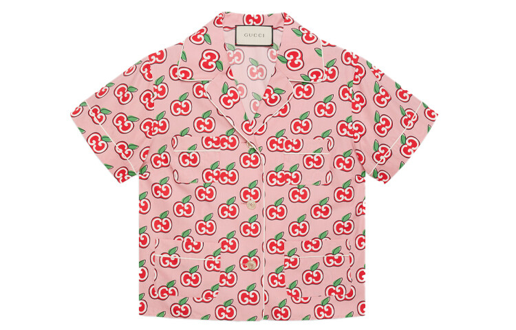 

Рубашка женская розовая Gucci