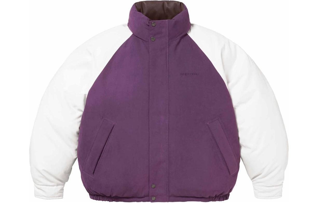 

Supreme Двусторонняя пуховая куртка, Purple/Purple