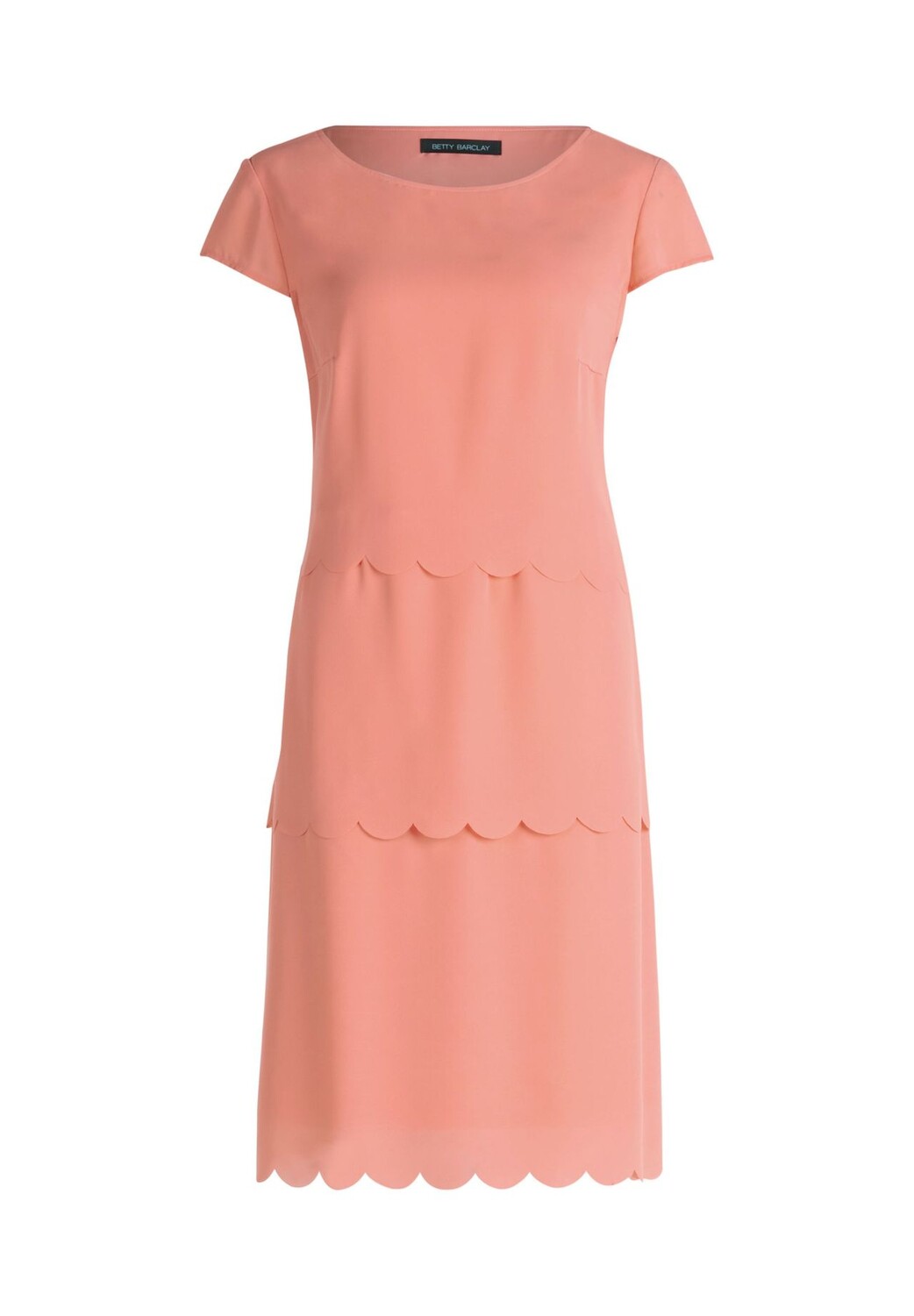 

Ярусное платье с короткими рукавами BETTY BARCLAY, цвет Shell Pink