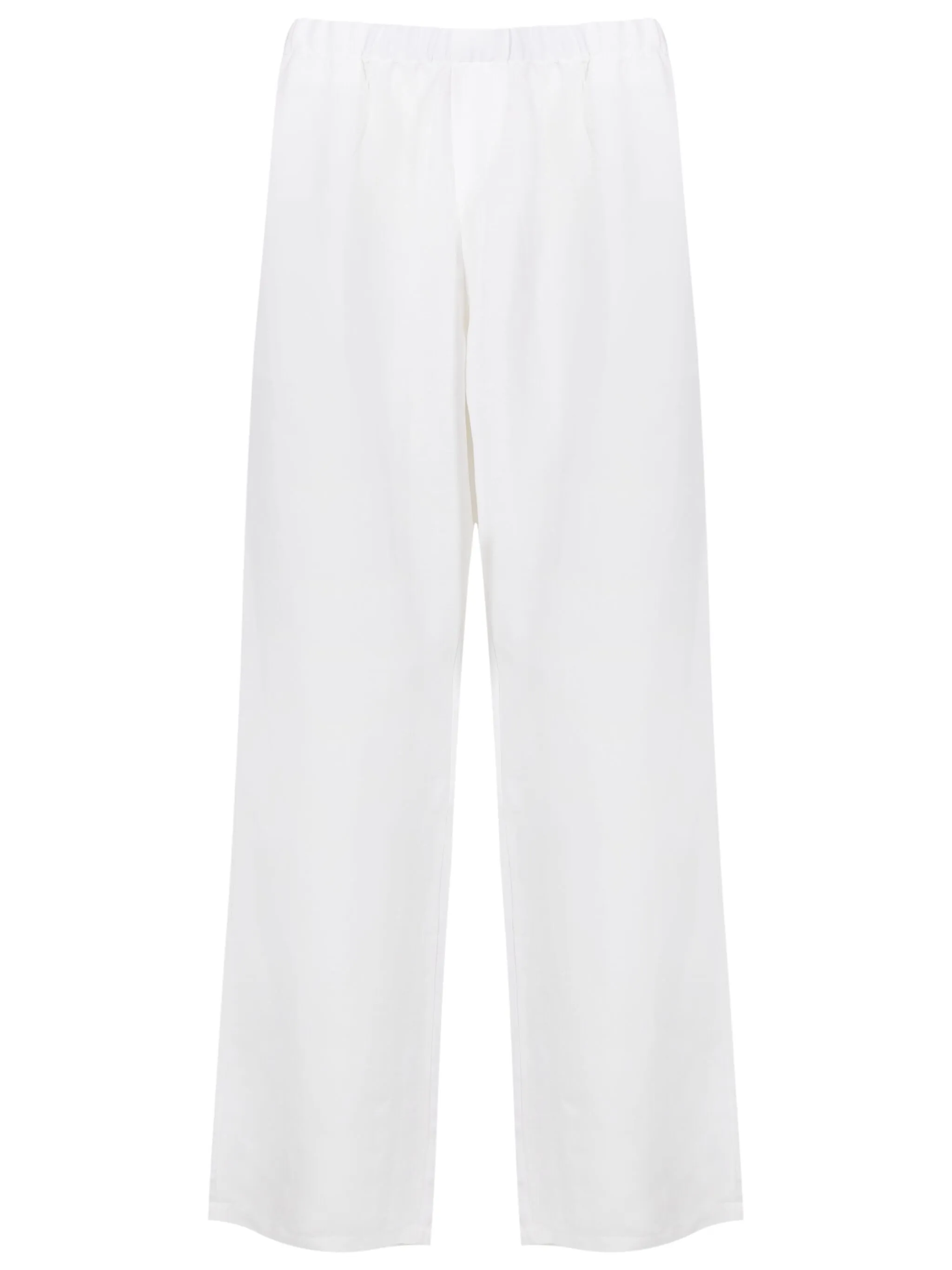 

Брюки с эластичным поясом Amir Slama, белый