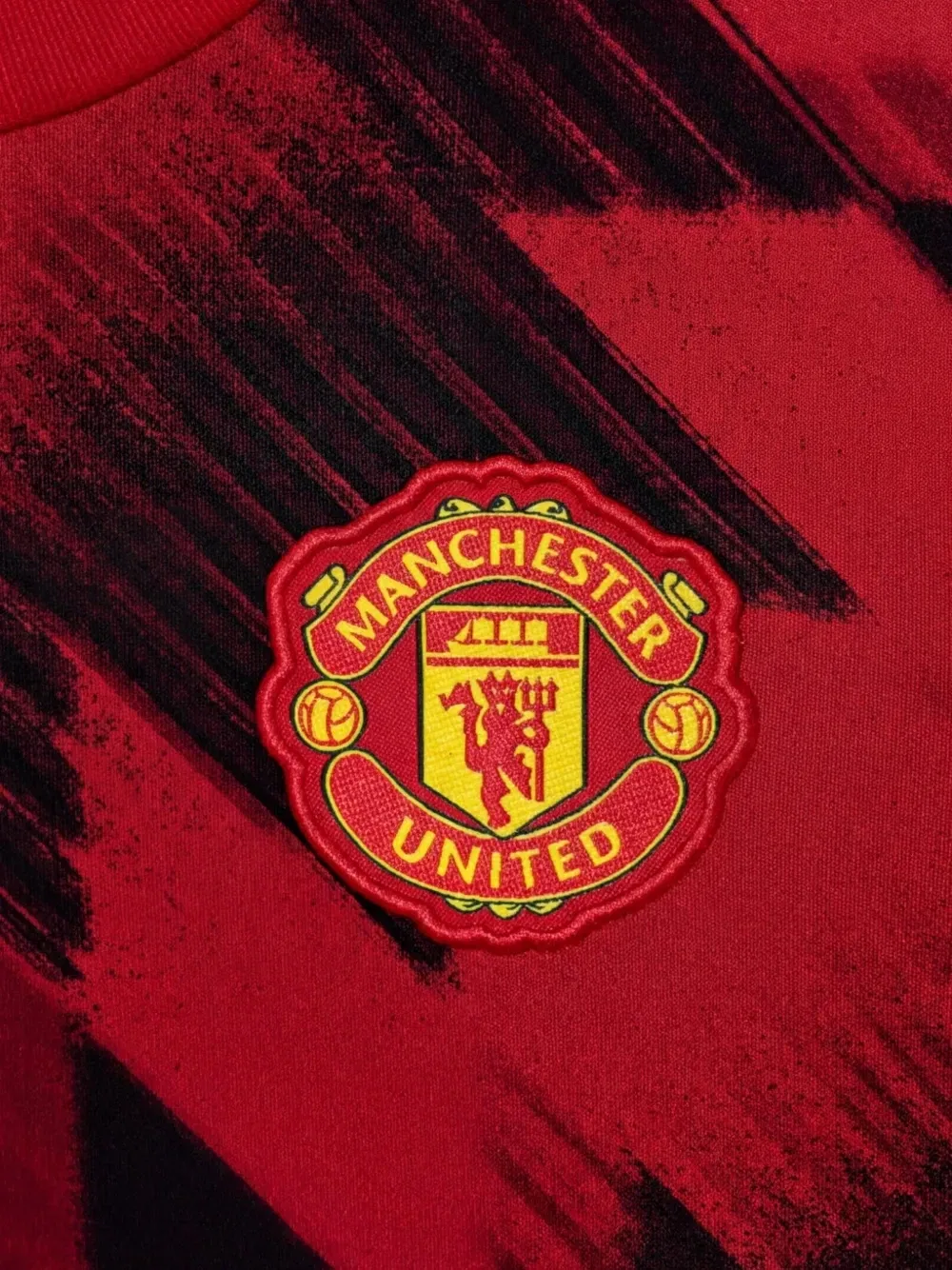 Футболка Manchester United с нашивкой-логотипом Adidas Kids, красный — фото 3