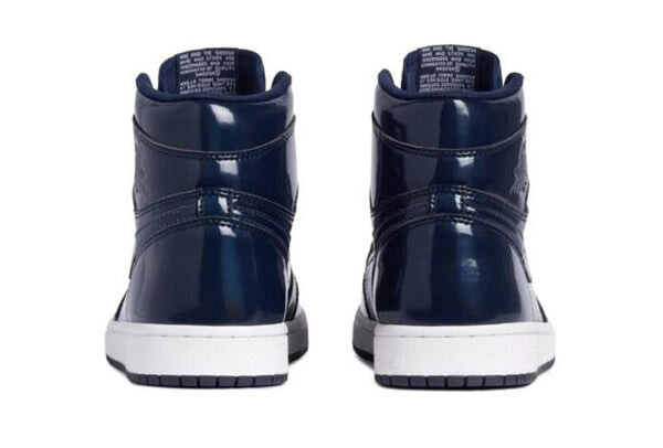 Кроссовки 1 ретро высокие og x dsm Air Jordan, белый — фото 3