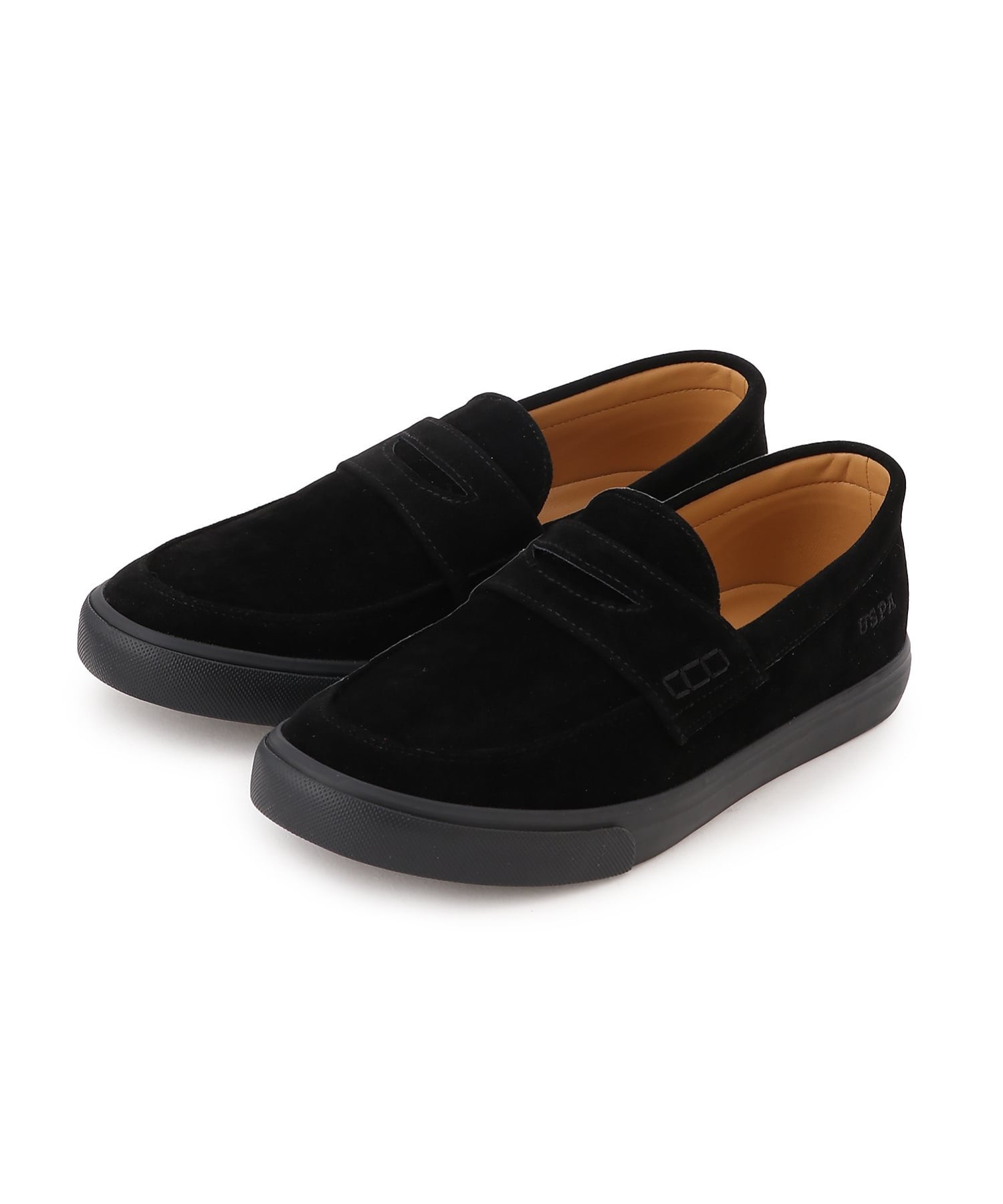 Ассоциация поло США / (М) Лоферы из искусственной замши U.S. Polo Assn., black