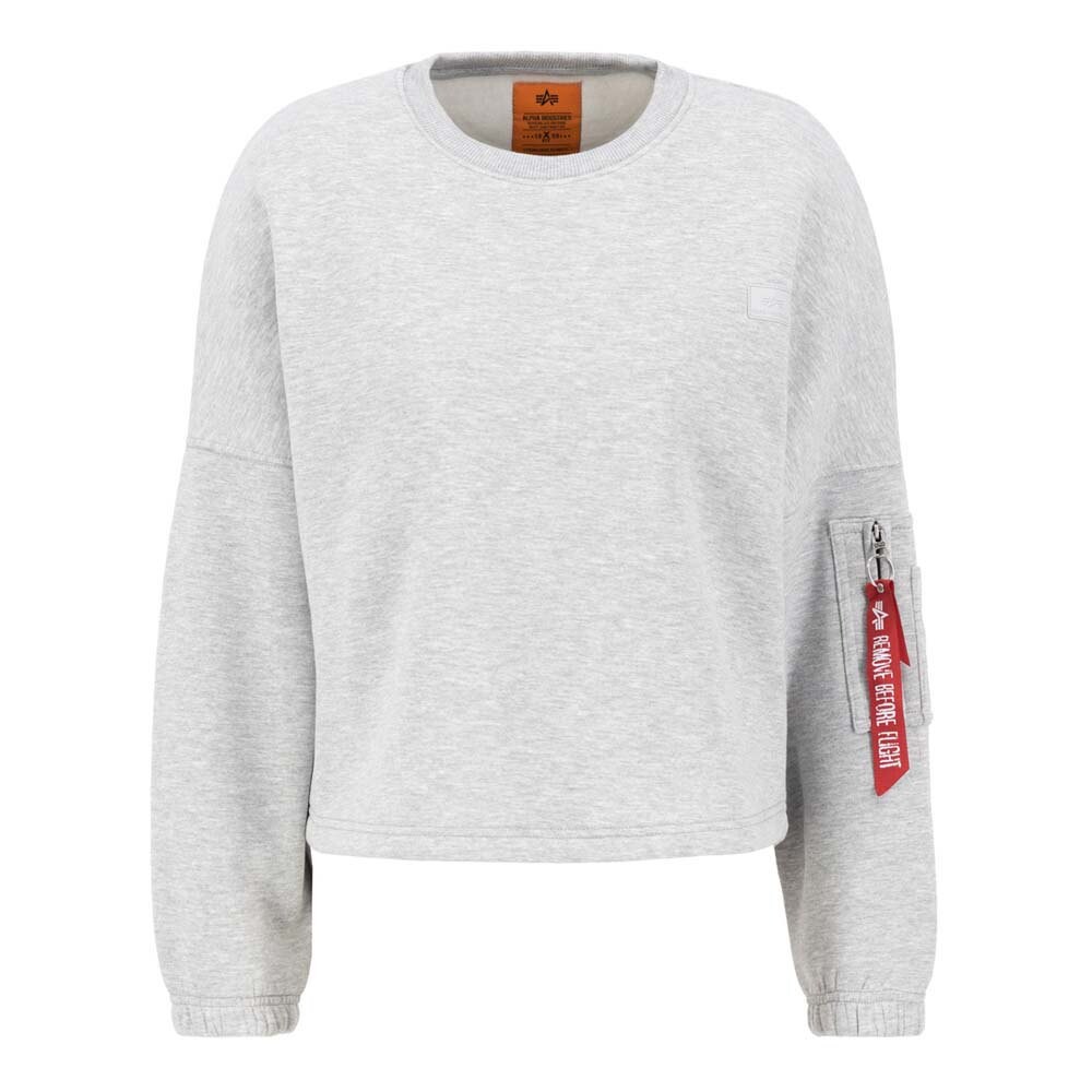 

Толстовка Alpha Industries X-Fit Label Os, серый