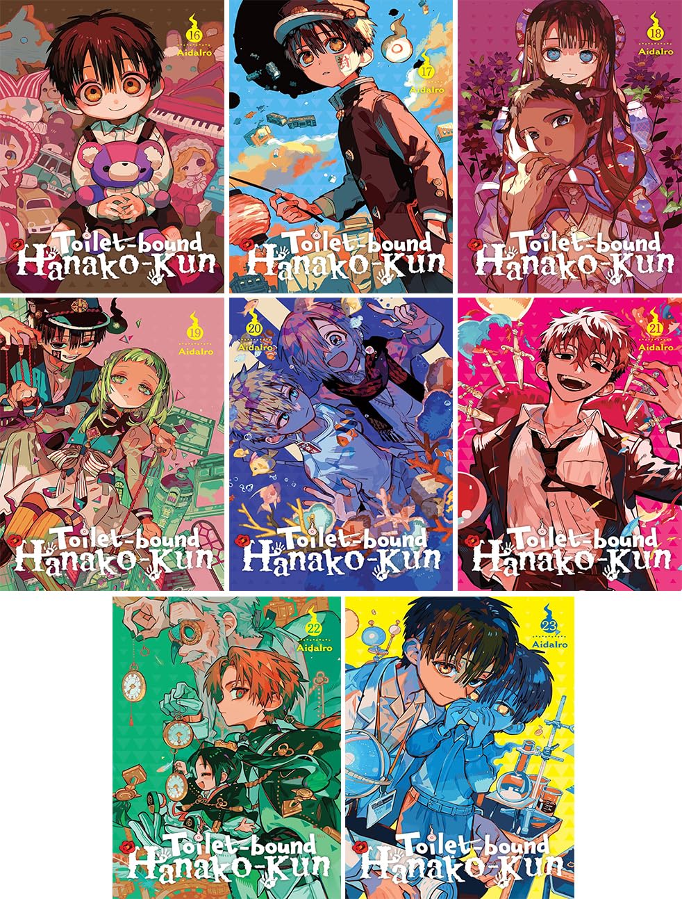 

Toilet-bound Hanako-kun: Vol. 16-23 Collection Set by Aidairo (Yen Press)
