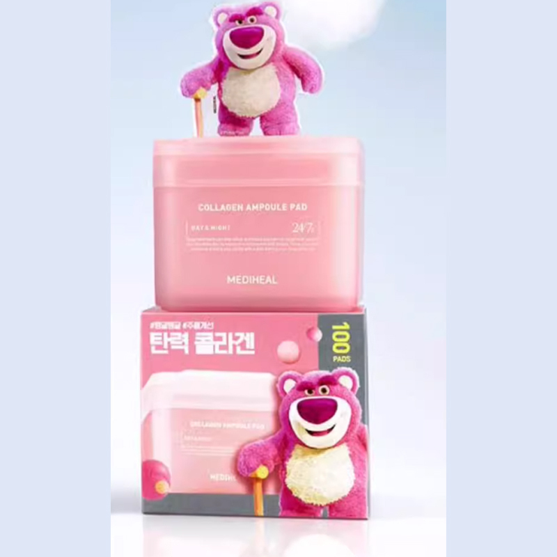 MEIDIHUIER x Disney коллагеновые ватные диски успокаивают и увлажняют 100 шт/упаковка MEDIHEAL — фото 2