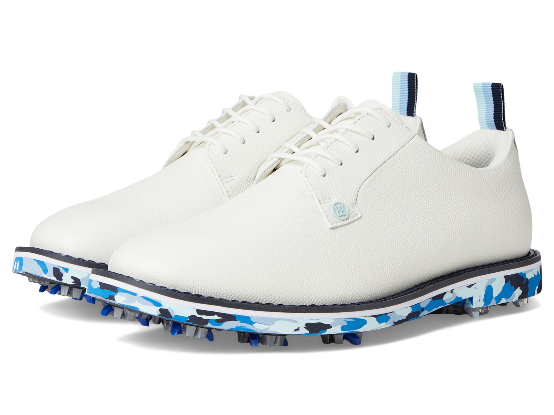 

Кроссовки GFORE Gallivanter G/Lock Leather Camo Golf Shoes, цвет Snow