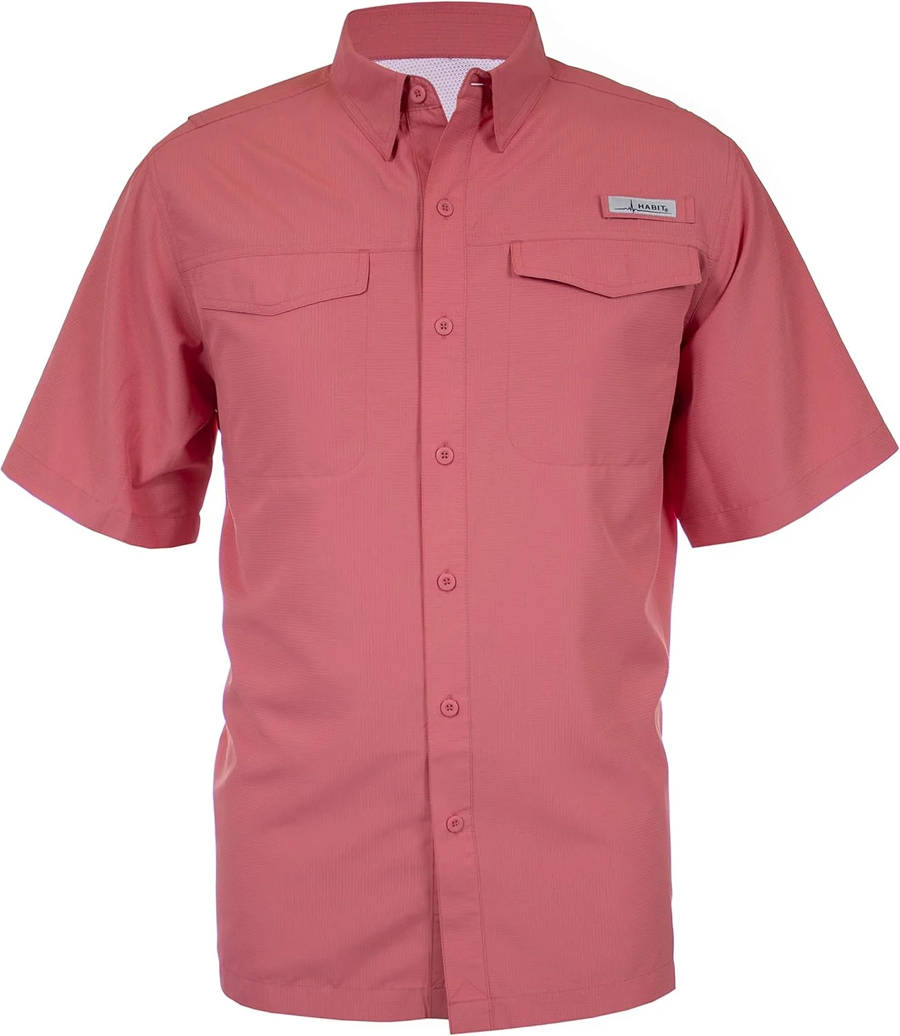 

Мужская рубашка с коротким рукавом для рыбалки HABIT