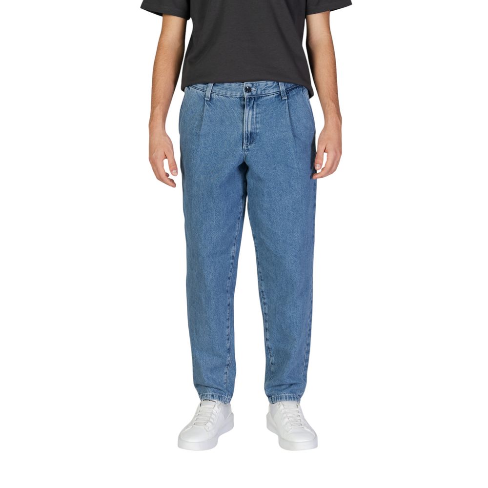 

Синие хлопковые джинсы и брюки Jack & Jones
