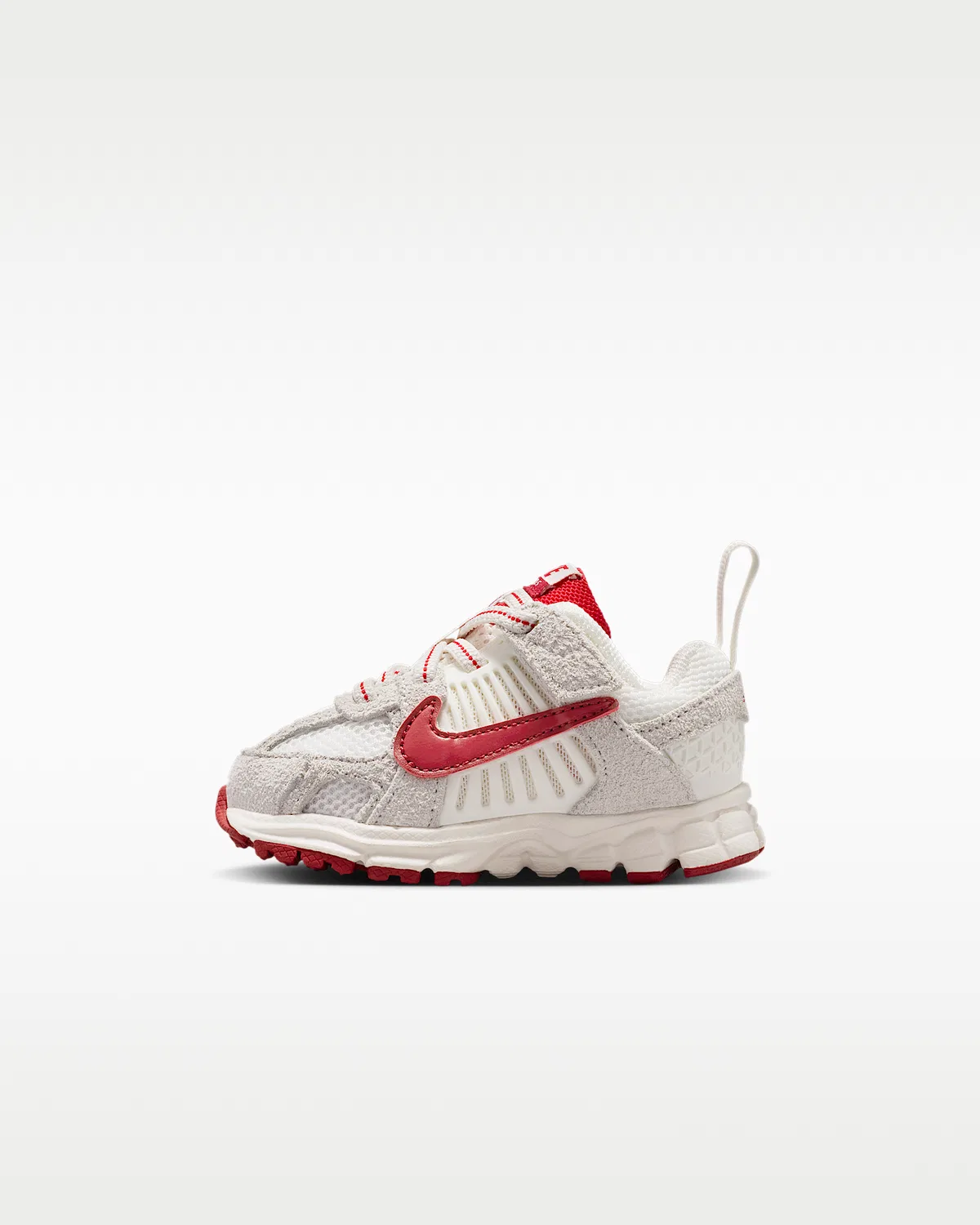 Кроссовки Nike Vomero 5 SE для малышей, Sail/Glacier Blue/University Red
