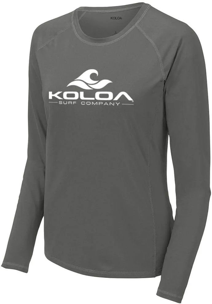 

Koloa Surf Ladies Classic Wave Logo UPF 50 лонгслив Koloa Surf Company