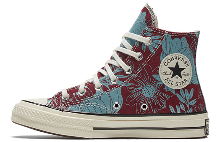 

Кеды Converse Chuck Taylor All Star 1970s Red Blue Floral Sneakers 'Red Blue' Women's