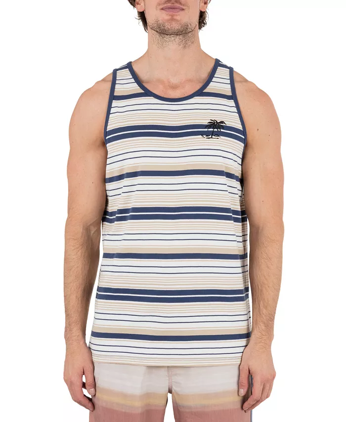 

Мужская майка Naturals Stripe Hurley, коричневый