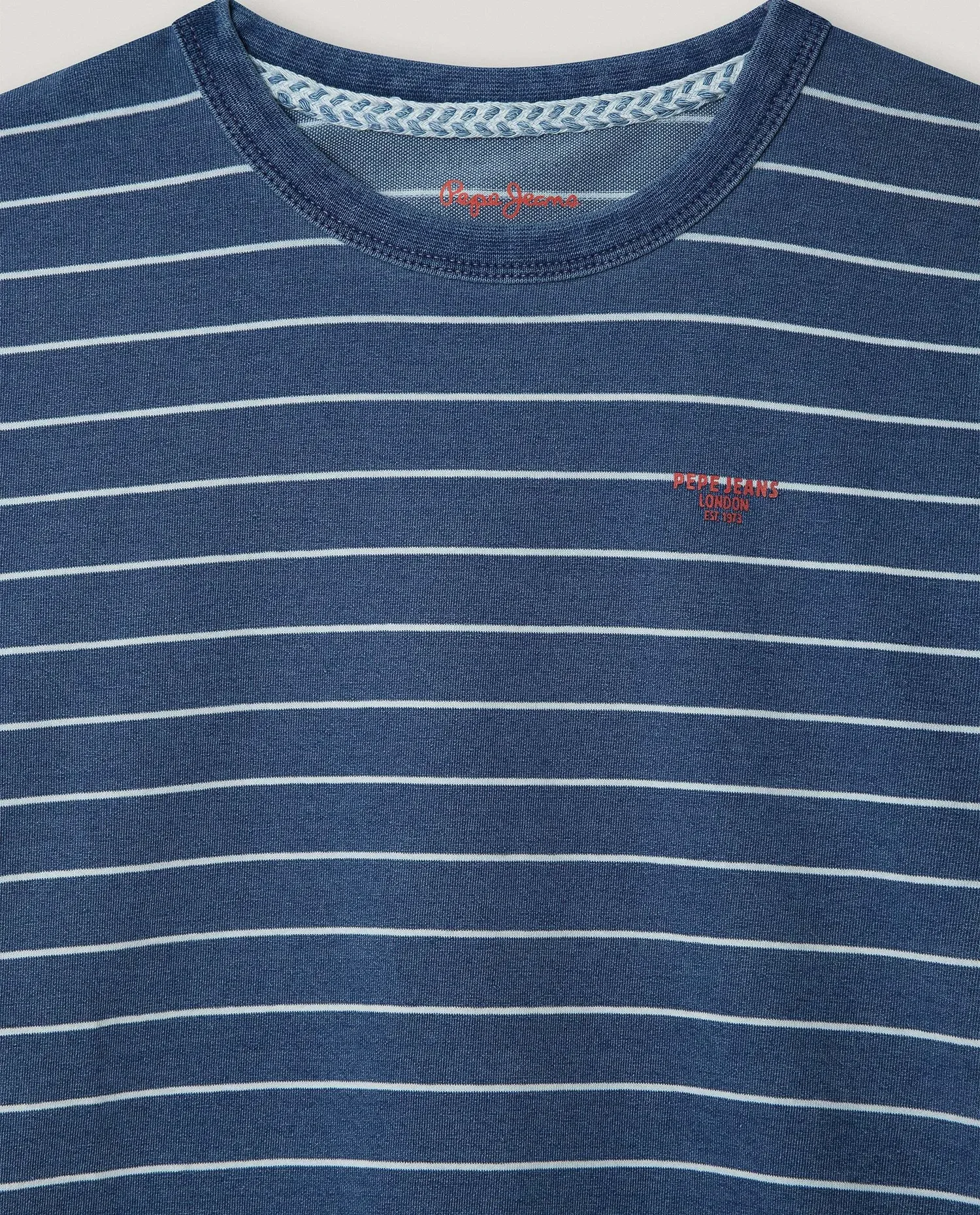 Детская полосатая футболка Grayson Pepe Jeans, мультиколор — фото 4