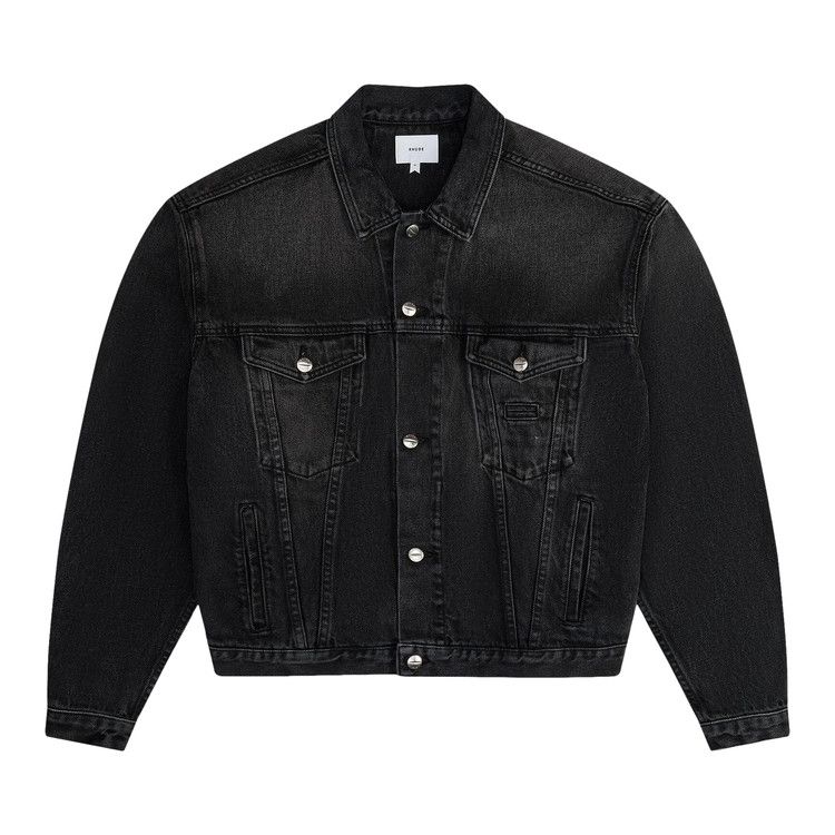 

Брюки Rhude Oversized Denim Trucker, Black