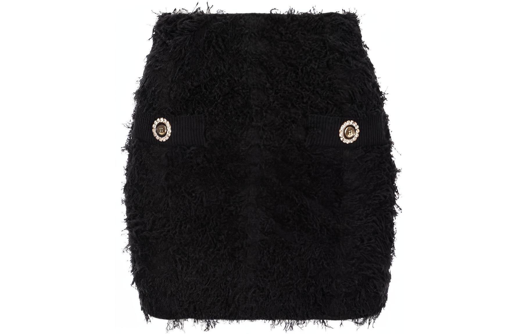 

Футболка с эффектом пушистого края Pinko, черный