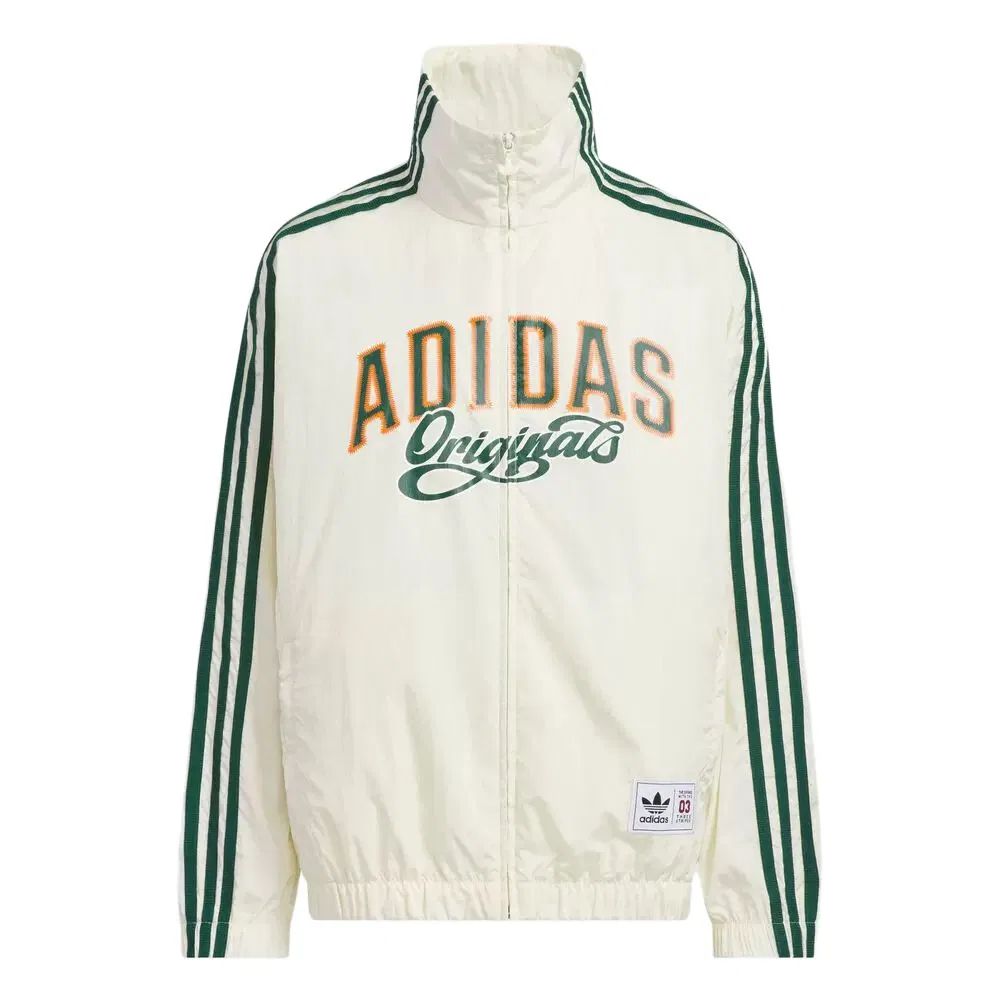 Куртка JK BB WV JKT Kids' Adidas Originals, Ecru/Preppy Green