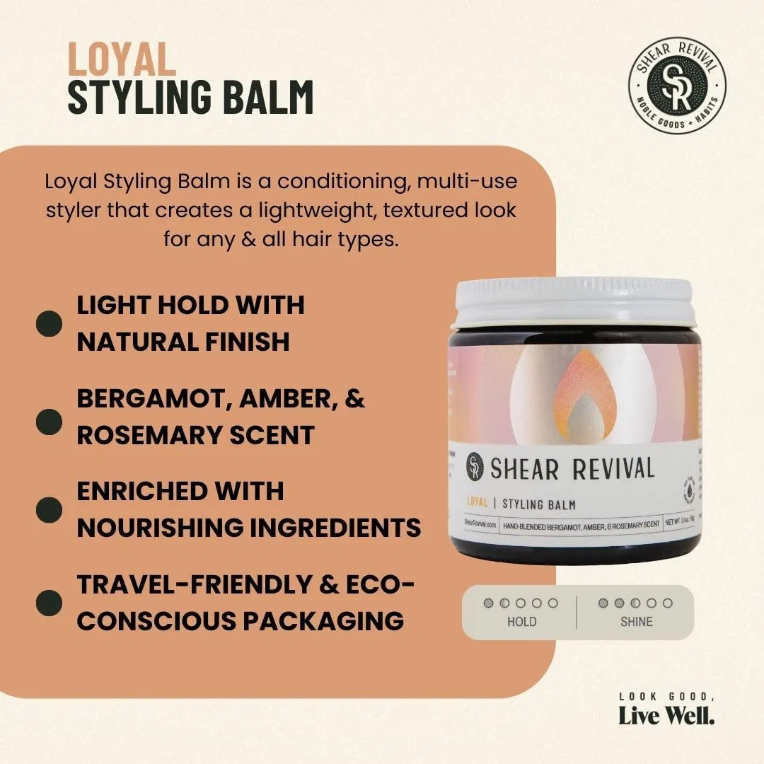 Бальзам для укладки волос «Sea Clay Styling Balm» от Loyal Shear Revival — фото 2
