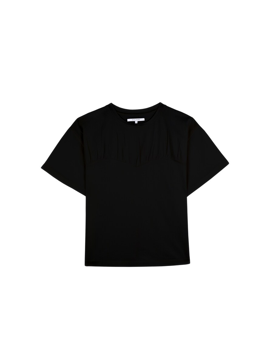 

Футболка Scalpers Shirt Gathered Chest, черный