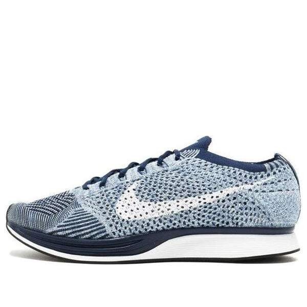 

Кроссовки flyknit racer Nike, синий